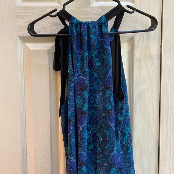 Tahari tie-neck blouse - Picture 7 of 7